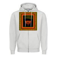 Dove Grey erykah badu Mama's Gun Zipper Hoodie - linhVisuals