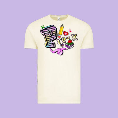 Pre K Vintage Tee Designed By Ranaportraitstore