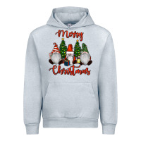 Heather Grey Merry Christmas Gnomes Urban Hoodie - RanaPortraitStore