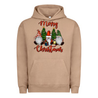 Pigment Burro Merry Christmas Gnomes Urban Hoodie - RanaPortraitStore