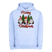 Pigment Grape Ice Merry Christmas Gnomes Urban Hoodie - RanaPortraitStore