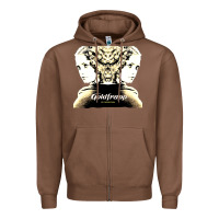 Chestnut felt montain goldfrapp Zipper Hoodie - linhVisuals