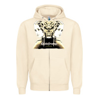 Sandshell felt montain goldfrapp Zipper Hoodie - linhVisuals