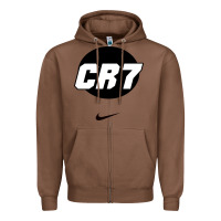 Chestnut Cristiano CR7 Zipper Hoodie - linhVisuals