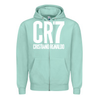 Seafoam Cristiano CR7 Zipper Hoodie - linhVisuals