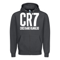 Smoke Cristiano CR7 Zipper Hoodie - linhVisuals