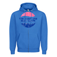 True Royal The Jesus And Marychain Zipper Hoodie - linhVisuals