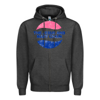 Charcoal Heather The Jesus And Marychain Zipper Hoodie - linhVisuals