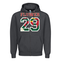 Smoke flower 29 wild goalie fleury minnesota pro ice hockey design Zipper Hoodie - linhVisuals