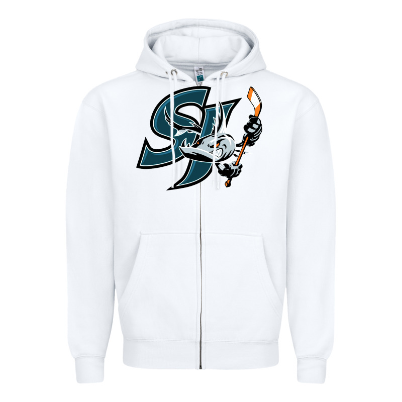 The Barracuda San Jose Zipper Hoodie by linhVisuals | Teevron