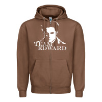 Chestnut twilight bella jacob edward Zipper Hoodie - linhVisuals