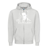 Dove Grey twilight bella jacob edward Zipper Hoodie - linhVisuals