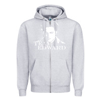 Heather Grey twilight bella jacob edward Zipper Hoodie - linhVisuals
