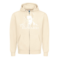 Sandshell twilight bella jacob edward Zipper Hoodie - linhVisuals