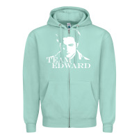 Seafoam twilight bella jacob edward Zipper Hoodie - linhVisuals
