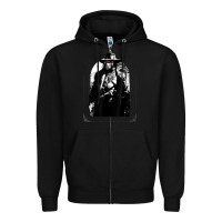 Black hunt showdown louisiana outlaw Zipper Hoodie - linhVisuals