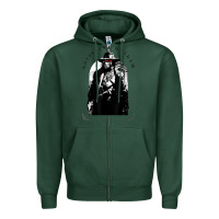 Sports Green hunt showdown louisiana outlaw Zipper Hoodie - linhVisuals