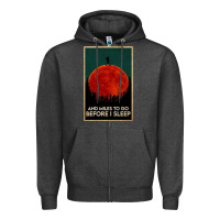 Charcoal Heather hiking and miles to go before i sleep Zipper Hoodie - linhVisuals