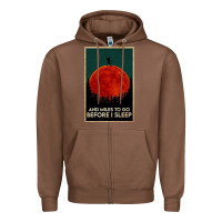 Chestnut hiking and miles to go before i sleep Zipper Hoodie - linhVisuals