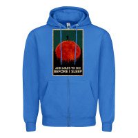 True Royal hiking and miles to go before i sleep Zipper Hoodie - linhVisuals