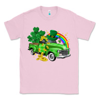 Bubblegum Pink western truck St. Patrick's Day Classic Tee - HowdyJamesFarm
