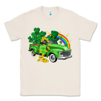 Natural western truck St. Patrick's Day Classic Tee - HowdyJamesFarm