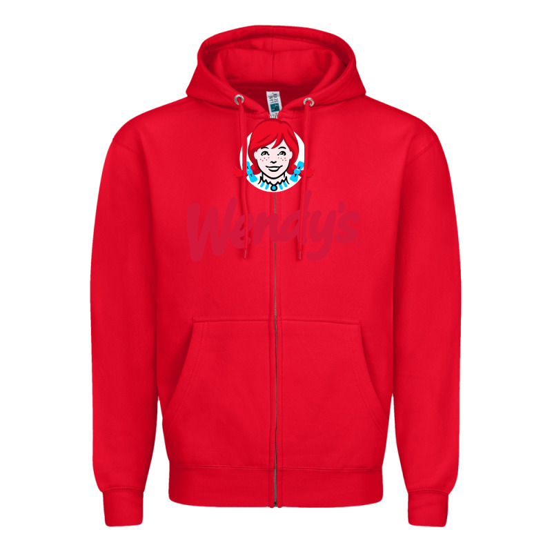 Wendys Restaurant Zipper Hoodie by linhVisuals | Teevron