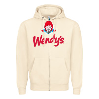 Sandshell wendys restaurant Zipper Hoodie - linhVisuals