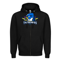Black the thunderbirds springfield Zipper Hoodie - linhVisuals