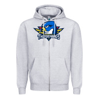 Heather Grey the thunderbirds springfield Zipper Hoodie - linhVisuals