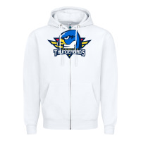 White the thunderbirds springfield Zipper Hoodie - linhVisuals
