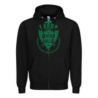 Black troop beverly hills single color Zipper Hoodie - linhVisuals
