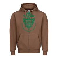 Chestnut troop beverly hills single color Zipper Hoodie - linhVisuals