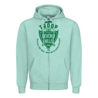 Seafoam troop beverly hills single color Zipper Hoodie - linhVisuals