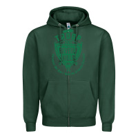 Sports Green troop beverly hills single color Zipper Hoodie - linhVisuals