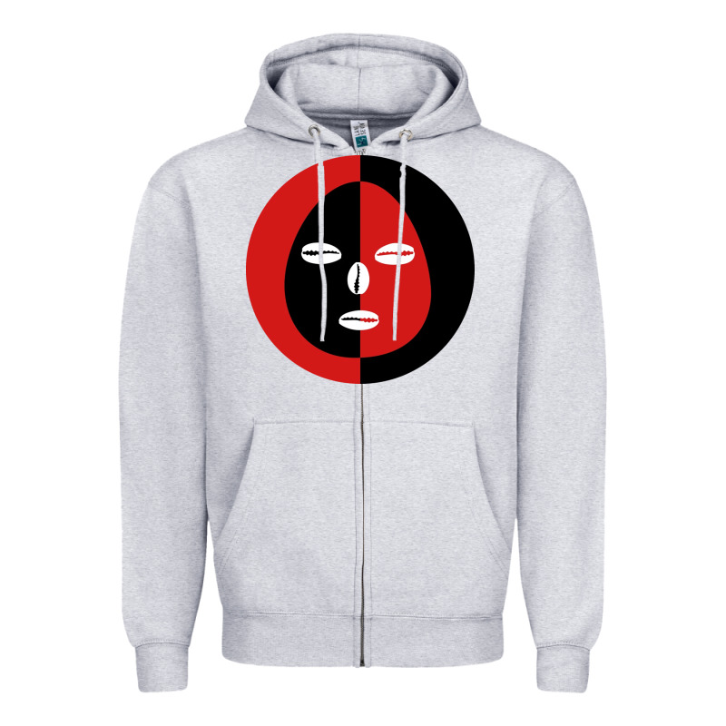 Eleggua 2 Colors Face Zipper Hoodie by linhVisuals | Teevron
