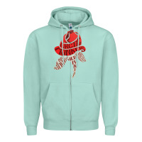 Seafoam #arcticmonkey Zipper Hoodie - linhVisuals