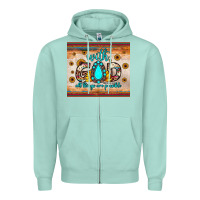 Seafoam with god all things are possible matthew 19 26 Zipper Hoodie - JahusDesignShop