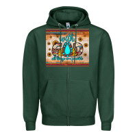 Sports Green with god all things are possible matthew 19 26 Zipper Hoodie - JahusDesignShop