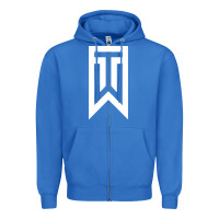True Royal tiger Zipper Hoodie - linhVisuals