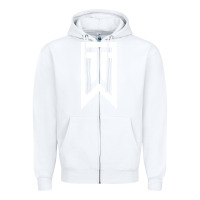 White tiger Zipper Hoodie - linhVisuals