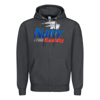 Smoke mens natty daddy dad bod light humor beer lover father's day Zipper Hoodie - linhVisuals