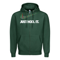Just Hodl It Zipper Hoodie | Teevron