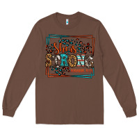 Chestnut She is strong proverbs 31:25 Long Sleeve Tee - LillyAllenDesigns