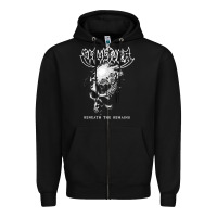 Black Sepultura The Remains Zipper Hoodie - linhVisuals