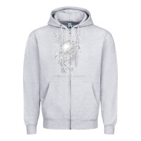 Heather Grey Sepultura The Remains Zipper Hoodie - linhVisuals