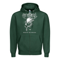 Sports Green Sepultura The Remains Zipper Hoodie - linhVisuals