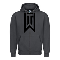 Smoke tiger Zipper Hoodie - linhVisuals