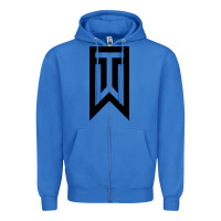 True Royal tiger Zipper Hoodie - linhVisuals