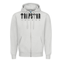 Dove Grey trapstar Zipper Hoodie - linhVisuals